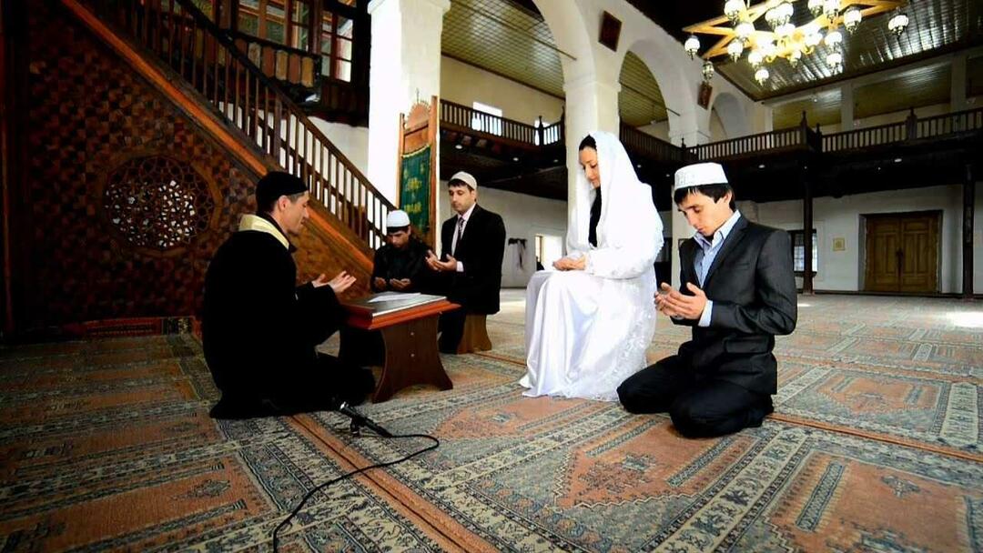 Paret som hade imambröllopet