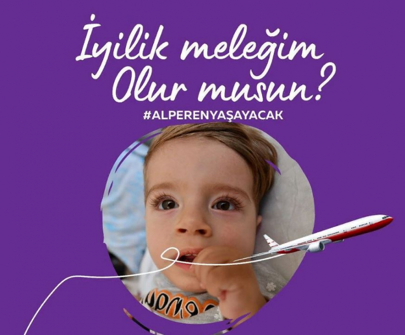SMA-patient Alperen Karakoç väntar på din hjälp! "Andas till Alperen!"