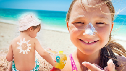 Hur väljer man solkrämkräm? Solstänk och försiktighetsåtgärder hos barn