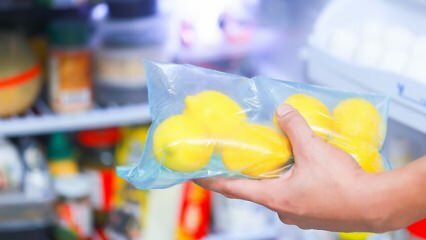 Hur lagrar man citroner i kylen? Förslag så att citronen inte blir mögel