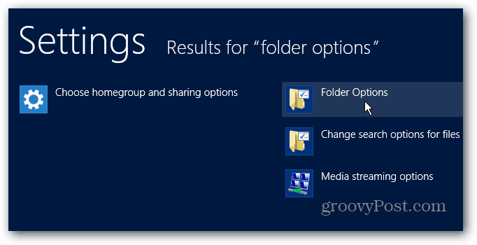 Hur man visar dolda filer och mappar i Windows 8