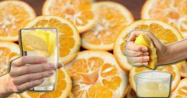 Om du ger någon som är kall dricker 1 sked citronsaft...