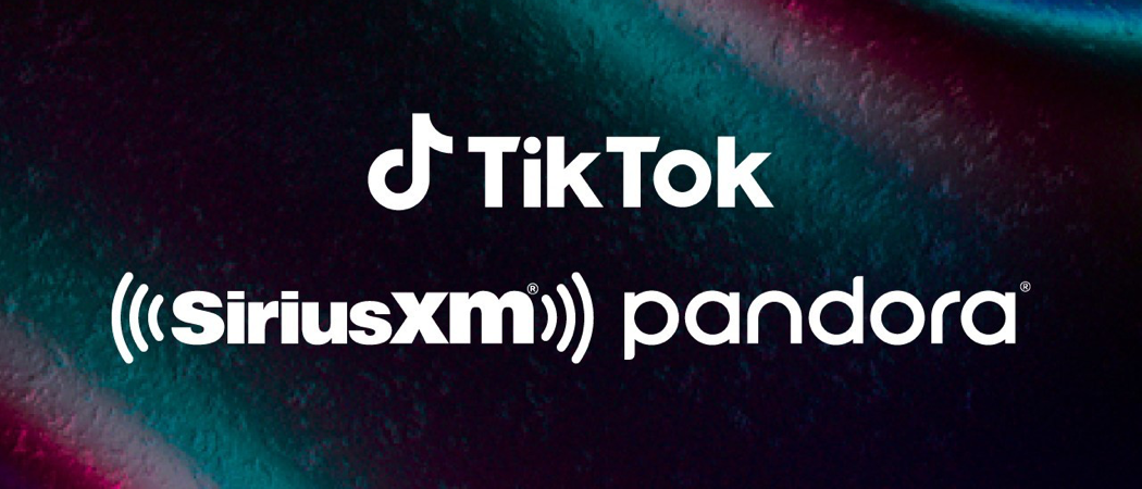 SiriusXM, TikTok och Pandora Unite for New Music Experience