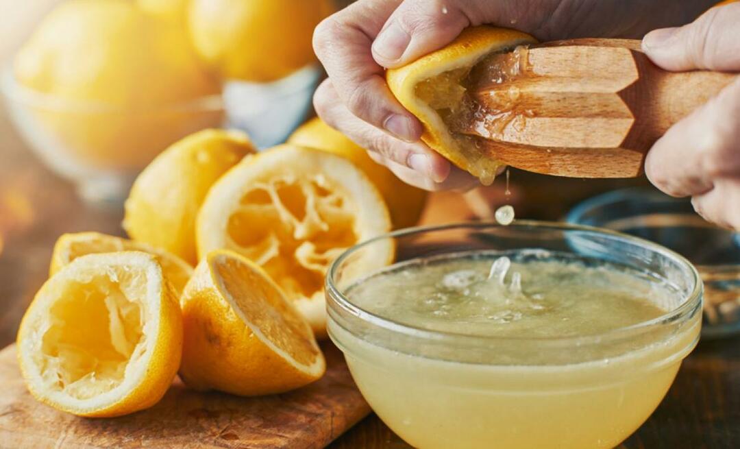 Vad kan man göra med skalet av en pressad citron? Släng inte citronskalet!