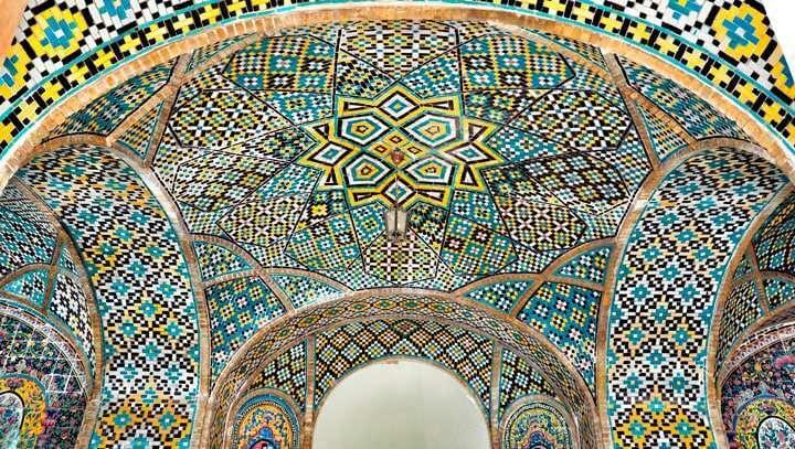 Scener från Golestan Palace