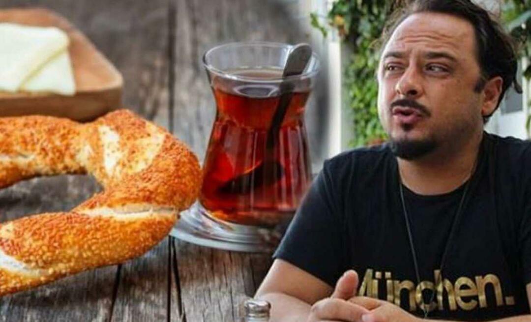 När Burak Akkul gav 265 lira för två bagels och två kaffe, sparade han inte på sin reaktion!