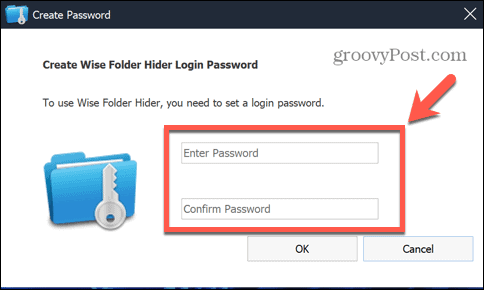 wise folder hider lösenord