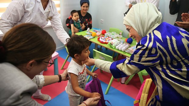 First Lady Erdoğan öppnar handikapp- och rehabiliteringscentret