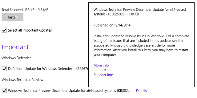KB3025096 Windows-uppdatering