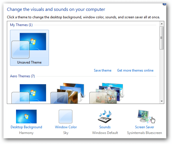 Geek Fun: Installera en Windows Blue Screen of Death-skärmsläckare