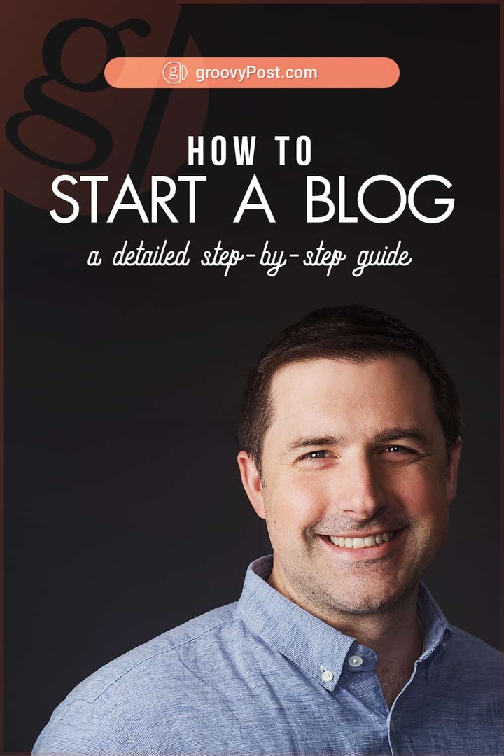 Att starta en blogg