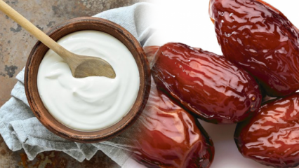 Datum diet med yoghurt, både hälsosam och permanent försvagad