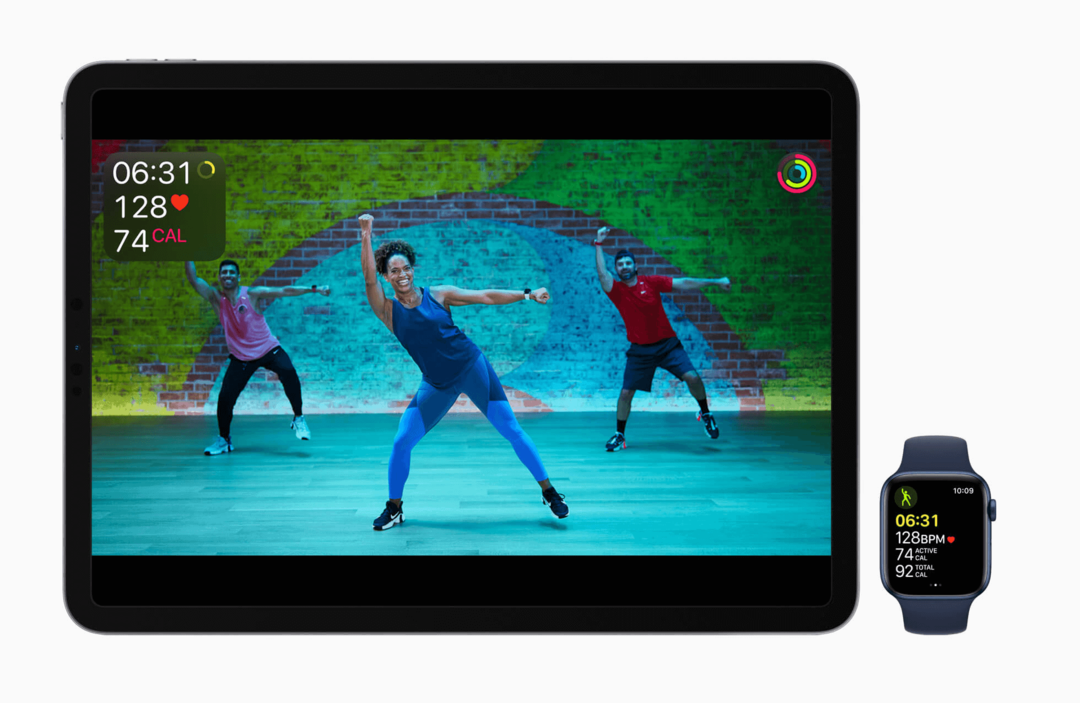 Apple Fitness på iPad