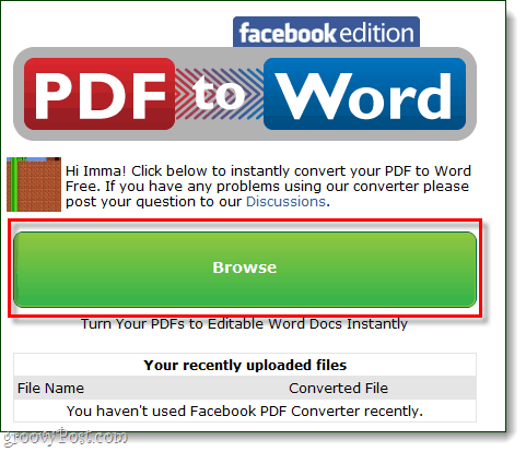 PDF till word Facebook bläddra