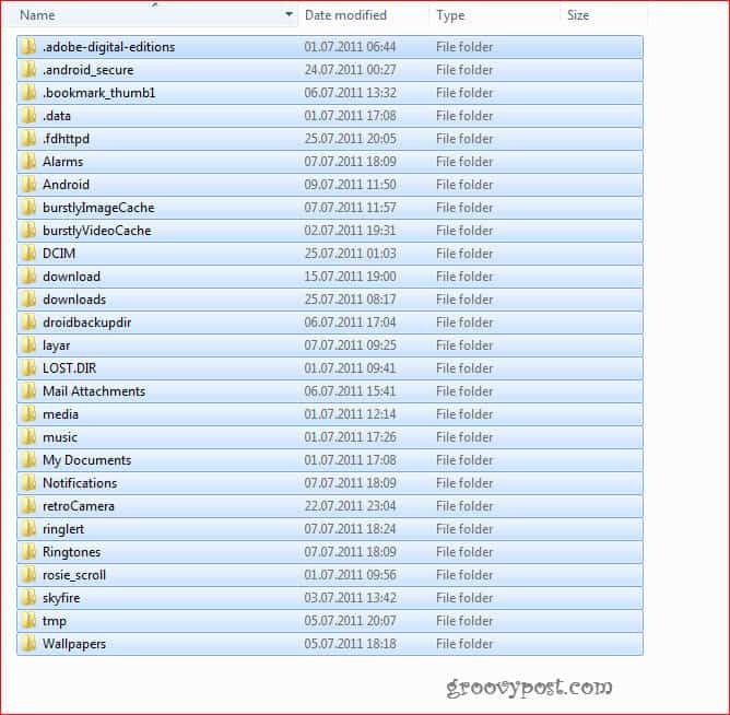 Så byter / uppgraderar du minneskort på din Android-smartphone