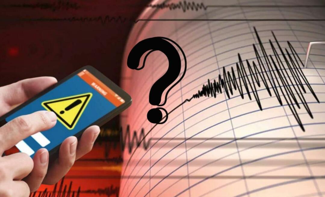 Hur sätter man på jordbävningsvarningssystemet? Hur aktiverar man IOS jordbävningsvarning? Jordbävningsvarning för Android
