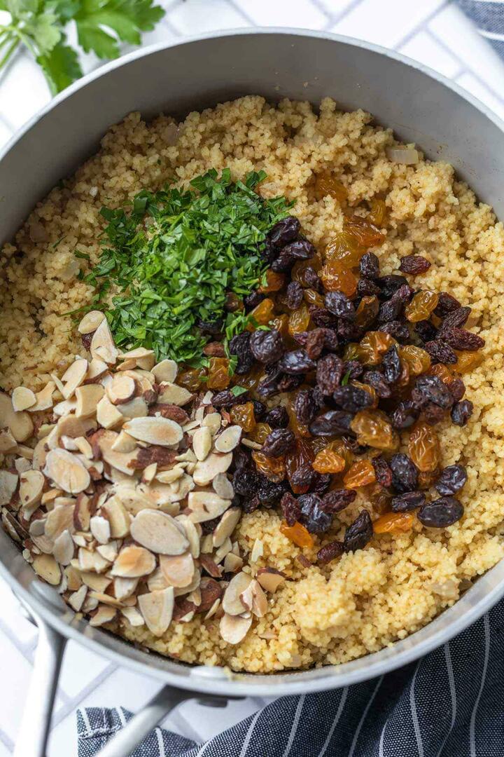 Hur man gör marockansk couscous