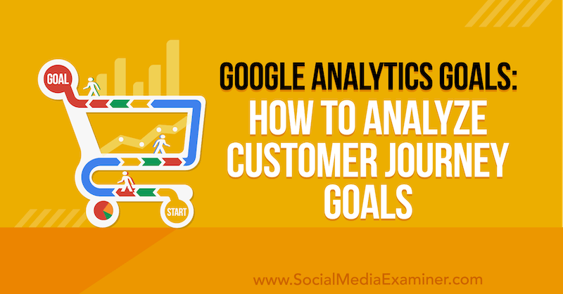 Google Analytics-mål: Hur man analyserar kundresemål av Chris Mercer på Social Media Examiner.