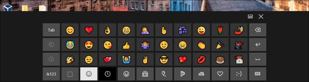 aktivera emoji windows 10 tangentbord
