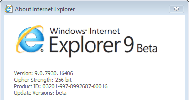 Internet Explorer 9 nedladdning och funktioner