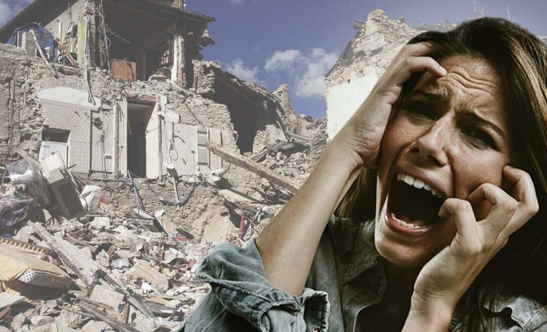 Är du rädd för en jordbävning? Är det rätt för en muslim att vara rädd?