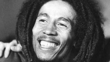 Konstnären Bob Marley