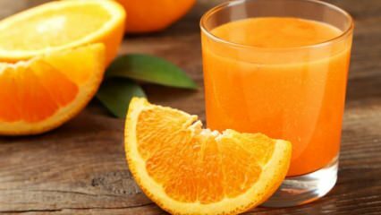 Vilka är fördelarna med orange? Om du dricker ett glas apelsinjuice varje dag ...