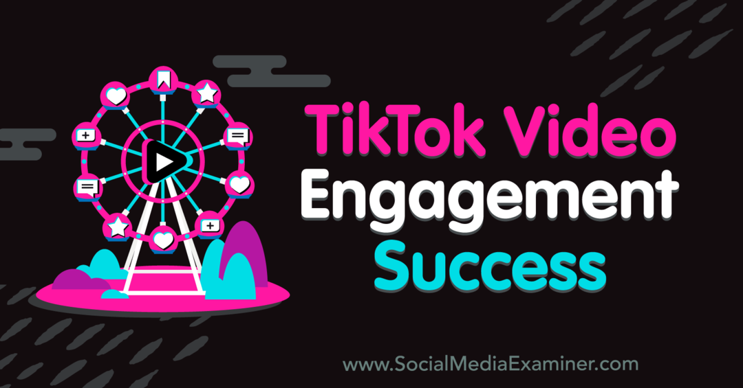 TikTok Video Engagement Framgång-Social Media Examinator