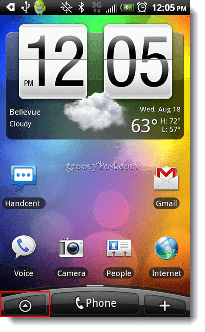 Android-skärm