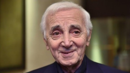 Charles Aznavour tappade livet