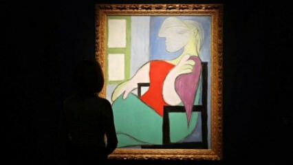 Picassos målning 'Kvinna som sitter vid fönstret' såldes för 103 miljoner dollar