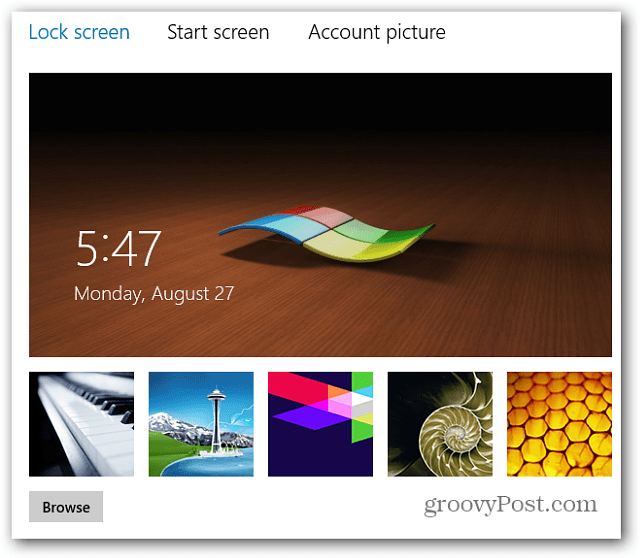 Hur du anpassar Windows 8-låsskärmen