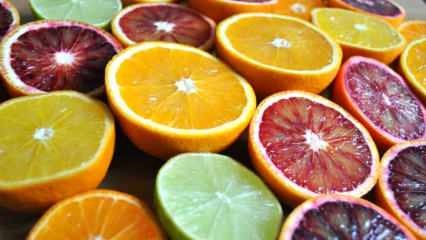 Vilka frukter är citrusfrukter? Vilka är fördelarna med citrus?