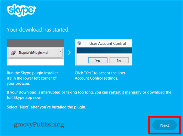 Skype HD Outlook installerat plugin
