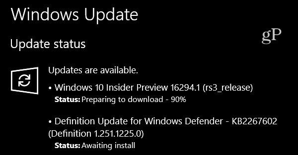 Microsoft släpper Windows 10 Preview Build 16294 för PC