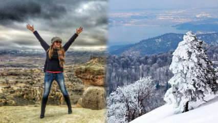 Var är vinter måste-besök platser i Turkiet?