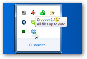 hur man kontrollerar Dropbox-versionen