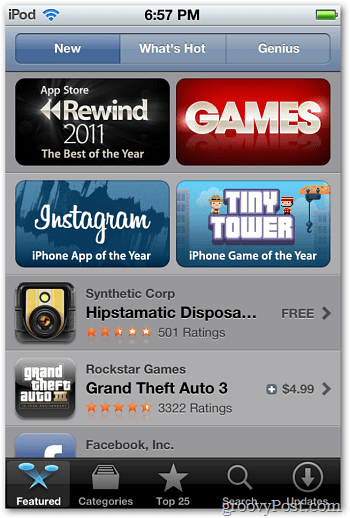 iTunes App Store