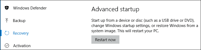 Tips för reparation av en trasig installation av Windows 10