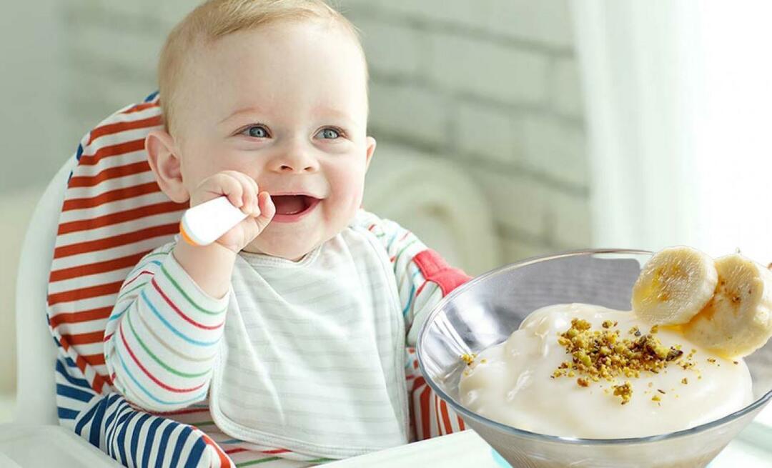När ska pudding ges till bebisar? Vaniljsåsrecept som bebisar kan äta