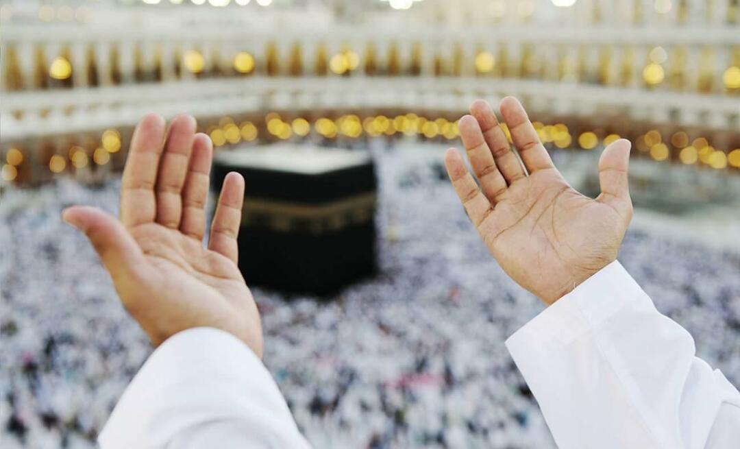 Finns det en cirkulär bön i islamiska källor?