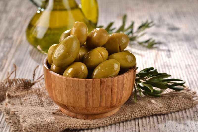 gröna oliver är mycket användbara
