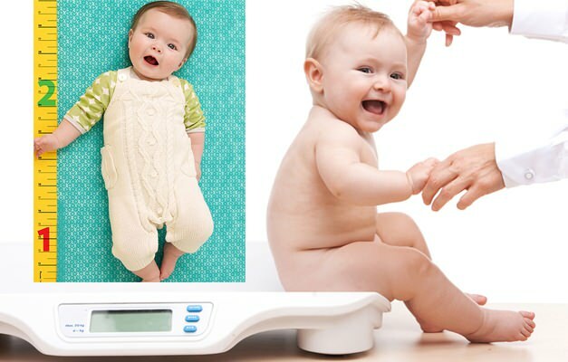 Hur beräknar man höjd och vikt hos spädbarn? Hur väger jag ett barn hemma? Höjd och viktmätning hos barnet