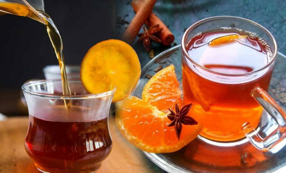 Hur gör man apelsin te? En annorlunda smak för dina gäster: Apelsinte med basilika