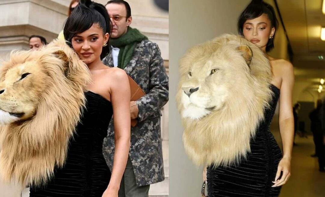 Kylie Jenners lejonhuvudklänning lämnade munnar öppna! De som såg det trodde att det var på riktigt