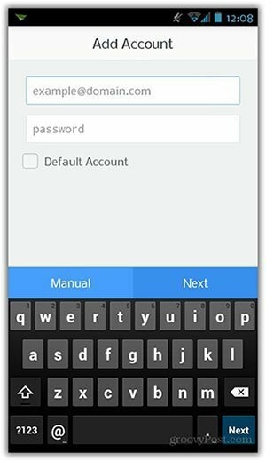 Kontrollera alla dina e-postkonton i en app på Android