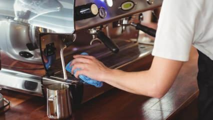 De enklaste sätten att rengöra kaffemaskinen! Kommer kalk ur kaffemaskinen?