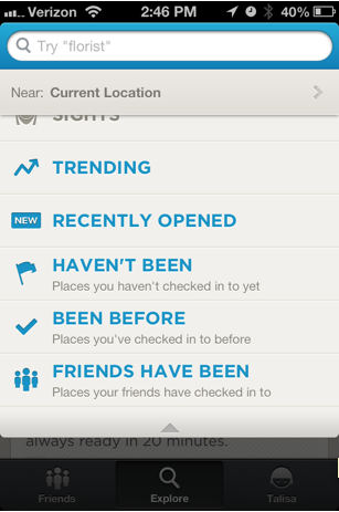 Foursquare öppnade nyligen