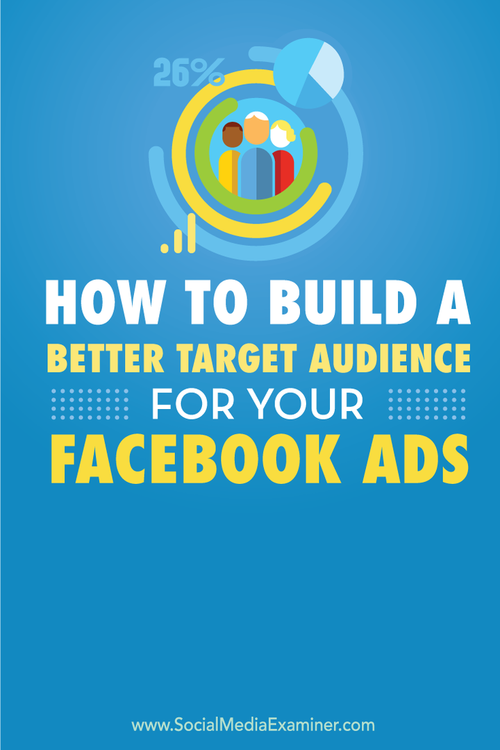 hur man bygger en bättre målgrupp för Facebook-annonser