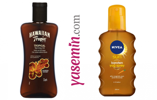 HAWAIIAN TROPIC Sun Oil Coconut F0 200ml & NIVEA Sun Sunscreen och Bronzer Spray Spray Spf 50 200 ml